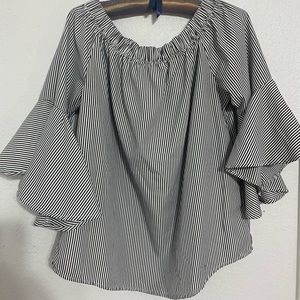 Striped blouse (SOLD)